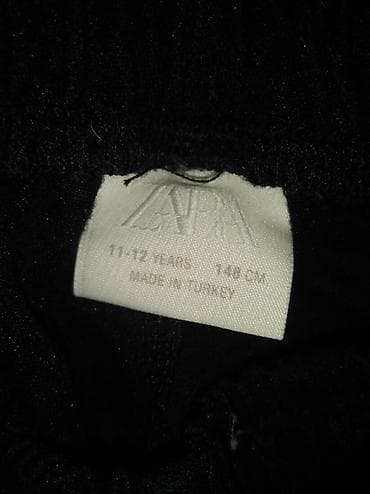 bez bermude: Zara dečije crne pantalone - Brend: Zara - Veličina: 11–12 godina — 2