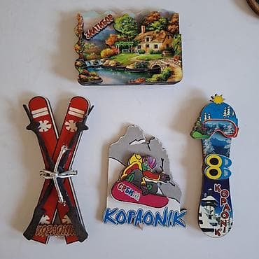 polovne garniture za terasu: Kolekcija suvenira – magneti za frižider sa motivima Balkana i Grčke — 1