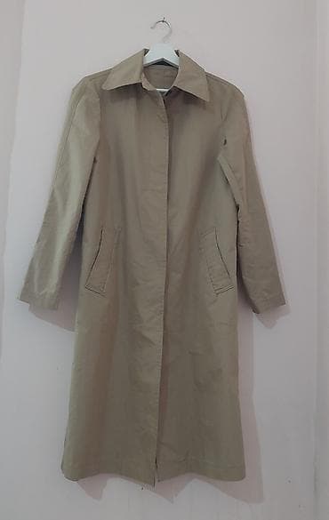 adidas trenerka type 1: Bež dugački kaput/trenč sa printom na leđima - Boja: klasična bež - — 3