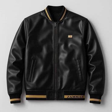 Windbreakers: Muška jakna sa zlatnim detaljima — 2