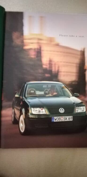 kupujem gramofonske ploče: Prospekt VW Bora X/1999. nov,70+24 str. teh. podaci engleski — 2