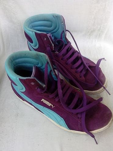 puma patike zenske: Patike ženske Puma kožne br.40,gazište oko 27 cm.,očuvane — 1