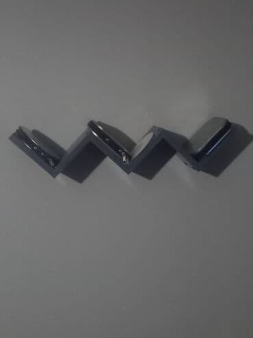 Ostali nameštaj: Zidne police – set modernih geometrijskih polica - Dizajn: dve — 7