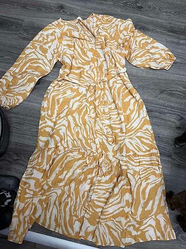 l credi torbe: Nov H&M kaftan od 72% viskoze, na kopčanje, vezuje se u pojasu, L — 6