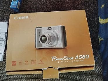 Canon PowerShot A560 digitalni fotoaparat - Senzor 7.1 megapiksela -