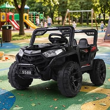 Auto na baterije TS-5588 crni Dečiji auto na baterije TS-5588 pruža