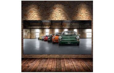 Tuning oprema: Poster štampan na platnu - PORSCHE Poster štampan na platnu veličine — 1