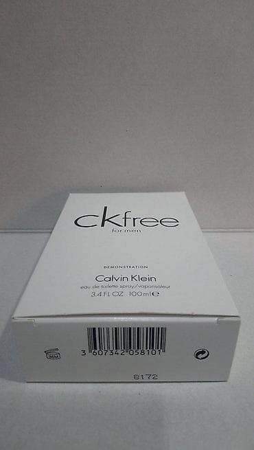 Personal Items: CALVIN KLEIN CK FREE MEN EDT100ML TSTR | Calvin Klein CK Free men — 5