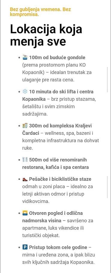 kupujem prodajem kuce u kikindi: NA PRODAJU PLAC 50 ari na Kopaoniku u Vikend Naselju u blizini — 5