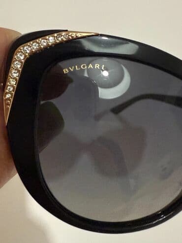 baguette torbica: Naočare za sunce, Bulgari, bоја - Crna — 4