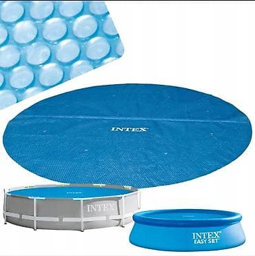 staklo za sto: INTEX Solar Pool Cover 305 cm – Solarna Prekrivka za Bazen 28011 ✅ — 1