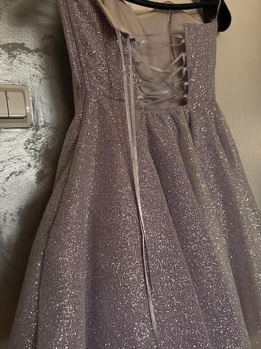 Kućna odeća: Lila haljina placena u piramidi 12 000rsd nosena jednom 
Ocuvana ! — 5