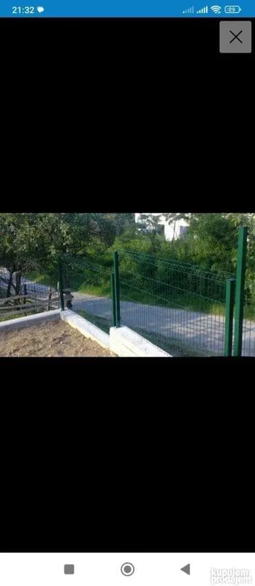 kuce sa spoljnim stepenicama slike: Ograda panel 3d 600 din — 11