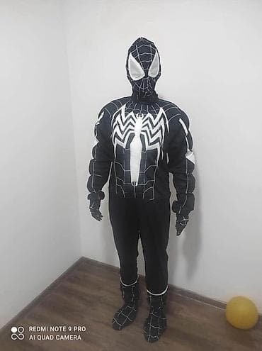 leopard sako: Kostim crnog Spider-Mana (Venom stil) za odrasle. - Kompletnan set — 1