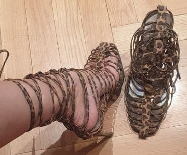 zara helanke sa slicem: Sandals, Zara, 38 — 1