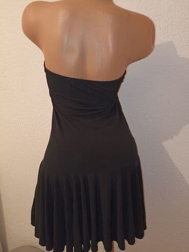 kozne haljinice: S (EU 36), bоја - Crna, Na bretele — 3