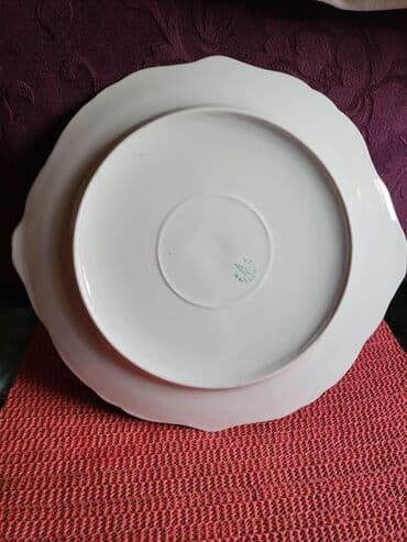 swarovski kristali cena: Tanjir Hollohaza iz 1949 do 1970.godine. madjarski porcelan za — 10