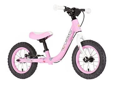 zvoncare za punije: Bicikl kids Visitor Gur Gur 12" alu 7" V-brake, 95–115 cm, roze - — 1