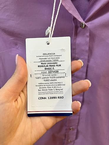 helanke l: U.S. Polo Assn, XS, Pamuk, bоја - Lila — 3