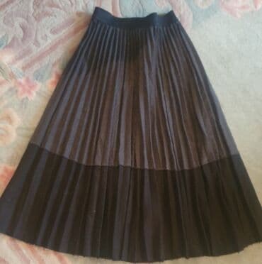 pončo za zimu: M (EU 38), L (EU 40), Midi, color - Black — 4