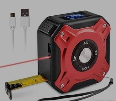 kzubr laser: Laser Metar Digitalna laserska merna traka 2-u-1, BOLVEO 131Ft USB — 1