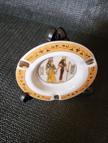 porcelanske solje za caj: Pepeljara, bоја - Šareno, Novo — 4