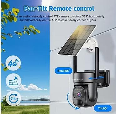jeftini tablet: 4G LTE solarna sigurnosna kamera sa solarnim panelom - Povezivanje — 6