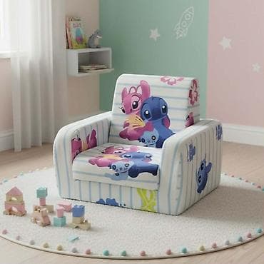 Dečiji nameštaj: Velika fotelja 📏 Dimenzije: • Foteljica: 60×55 cm • Sedeći deo: 40×30 — 2