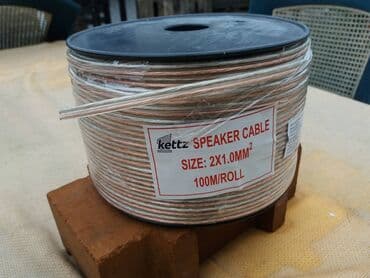 IPod i MP3-plejeri: Kabal za zvucnike-silikonski 2x 0,75mm=50din/m 2x1mm Kettz=75din; — 10