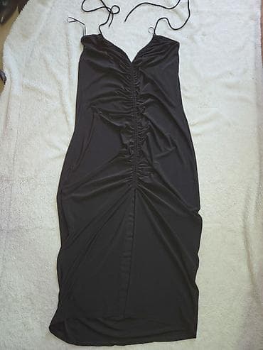 zara basic sako: ZARA crna haljina na bretele - Brend: ZARA - Veličina: L (EUR L / USA — 1
