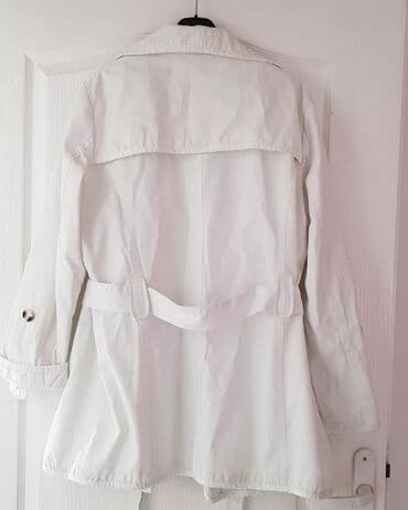 haljine c a 2023: L (EU 40), Used, With lining, Single-colored, color - White — 3