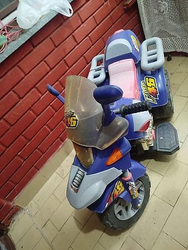 traktor na akumulator aksa: Dečiji električni motor – trike na akumulator - Tip: trotočkaš (dve — 2