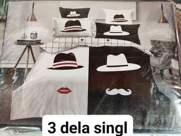 pamučna štep deka: Pamucne posteljine Set sadrzi 3 dela: Cena: 2150 din Jorganska navlaka — 9