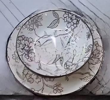 Set tanjira i činija – porcelan/keramika, 3 dela po mestu - Dizajn na lalafo.rs Set tanjira i činija – porcelan/keramika, 3 dela po mestu - Dizajn