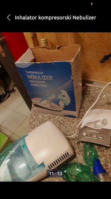 Inhalatori, nebulizatori: Inhalator kompresorski dobar Nebulizer sa novom maskom i rasprskivačem — 4