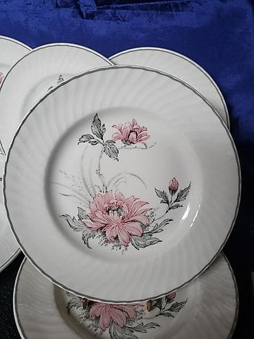 zepter komplet cena: Tanjiri engleski 1950 do 1970god.Barratts Staffordshire. Engleski — 5