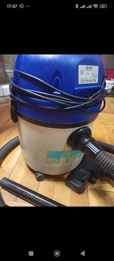 064 mreza: Industrijski usisivač LIV RIO - Snaga: 1100 W nominalno, 1300 W — 1