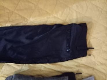 pantalone xs: Ženske pantalone – 2 para 1) Elegantne tamno-sive pantalone - — 7
