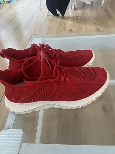 Muška obuća: Crvene sportske patike GAIDOK - Model: niskoprofilne patike sa — 2