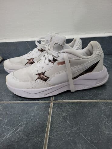puma crno bele patike: Puma, 40, color - White — 1
