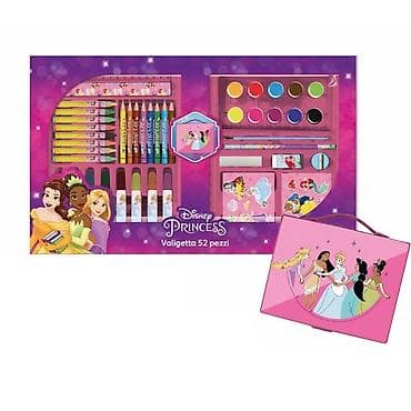olovka za graviranje: KREATIVNI SET ZA CRTANJE U KOFERU 52 PCS PRINCESS PR0826 Kompletan — 1