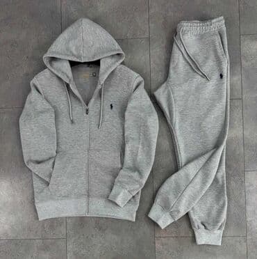Venčanice i aksesoari: Muški komplet trenerke sa kapuljačom i rajsferšlusom Cena 4900din — 5