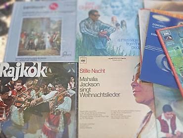 Kolekcija vinil ploča – raznovrsni žanrovi i izvođači - LP naslovi