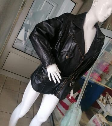 Jakna od prave kože Vel Xl mada moze i za L Nošena očuvana Extra na lalafo.rs Jakna od prave kože Vel Xl mada moze i za L Nošena očuvana Extra