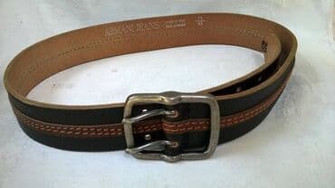prada kais: Kaiš kožni ženski ARMANI JEANS 90 cm.racunajuci i kopcu,sirine 4 — 1