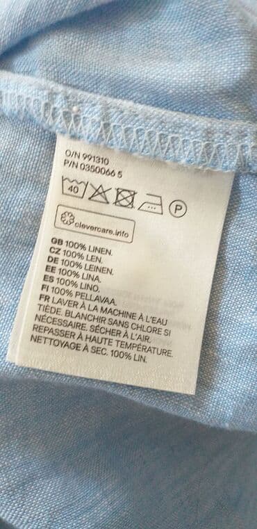 parka scotch and soda: M (EU 38), Flax, Single-colored, color - Light blue — 7