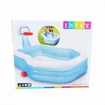 bazen intex 610x305x122: Intex Swim Center porodični bazen sa košem ( kk57183 ) Koš je u — 4