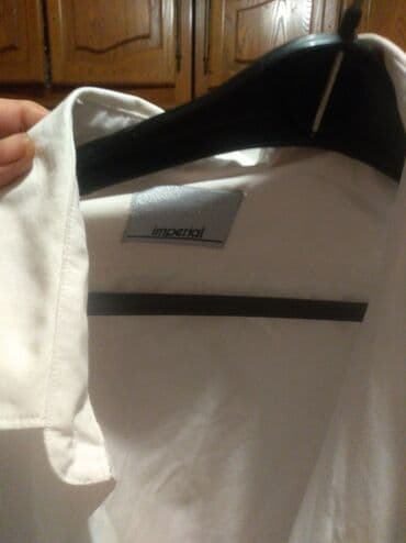 muški džemperi od kašmira: Shirt Long sleeves, L (EU 52), Ralph Lauren, color - White, Cotton — 2