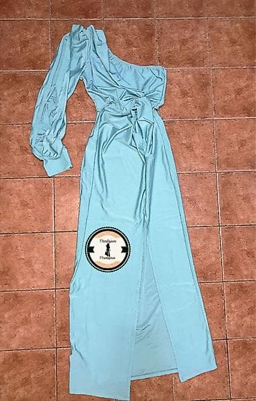 bela pamucna haljina: Haljinice razni modeli 1) Elegantna asimetrična haljina, nežno — 1