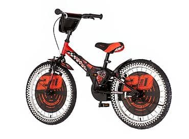 deciji bubnjevi: Bicikl kids Visitor Nitro 20" – crno‑crveni Opis: Dečiji bicikl sa — 5